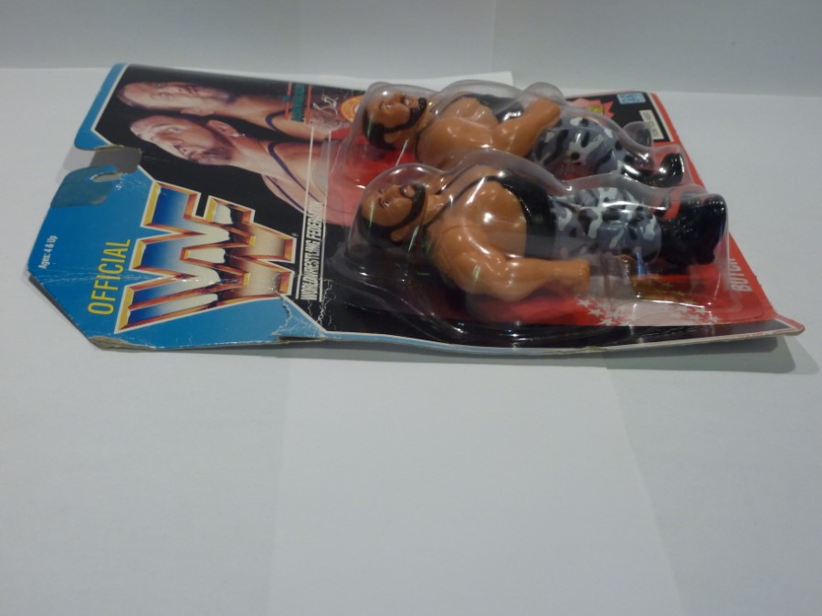 Bushwhackers Butch And Luke Tag Team Wwf Hasbro Moc Figure