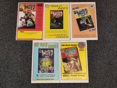 Alien Worlds #1 to #9 + 3D - Pacific 1982 - 10 Comic Complete Set