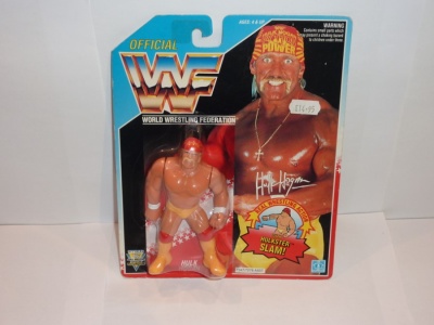 Hulk Hogan WWF - Hasbro 1992 - Series 5 - MOC - Wrestling Figure ...