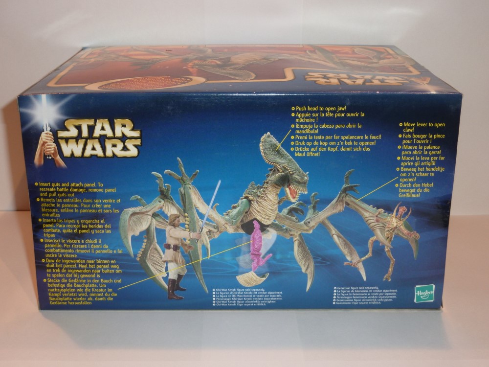 Acklay Arena Battle Beast Figure Star Wars - Hasbro 2002 - Boxed ...