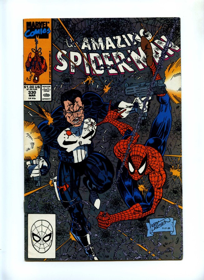 Amazing Spider-Man #330 - Marvel 1990 - Punisher - Valleycomics