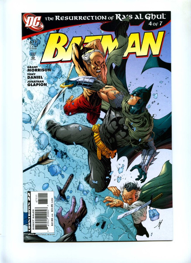 Batman #671 - DC 2008 - Resurrection of Ra's al Ghul Part 4 - Valleycomics