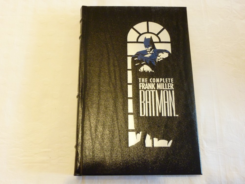 Complete Frank Miller Batman - Leather Bound Hardcover - 1st Print 1989 -  Valleycomics